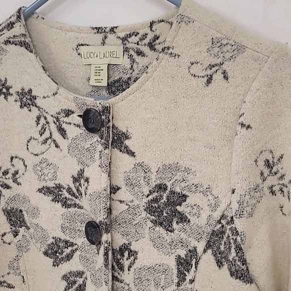 Super cute Anthropology Lucy & Laurel wool blend coat size M. - Picture 2 of 7